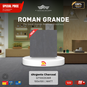 GRANDE AGT1002536R dArgento Charcoal 100×100 [GRADE A]