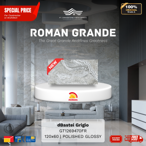 GRANDE AGT1269470FR dBastei Grigio 120×60 [GRADE A]