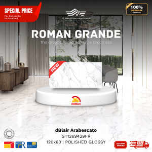 GRANDE AGT1269429FR dBlair Arabescato 120×60 [GRADE A]