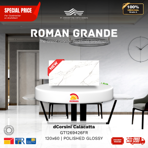 GRANDE AGT1269426FR dCorsini Calacatta 120×60 [GRADE A]