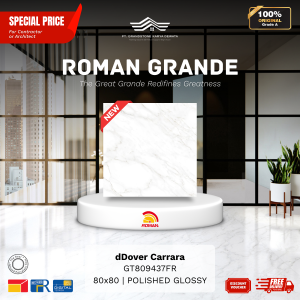 GRANDE AGT809437FR dDover Carrara 80×80 [GRADE A]