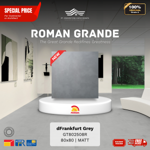 GRANDE AGT802508R dFrankfurt Grey 80×80 [GRADE A]