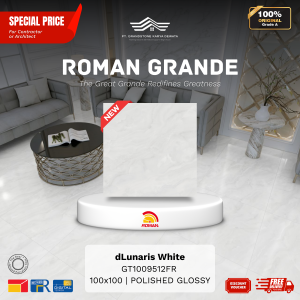 GRANDE AGT1009512FR dLunaris White 100×100 [GRADE A]