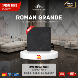GRANDE AGT809487FR dMontclair Nero 80×80 [GRADE A]