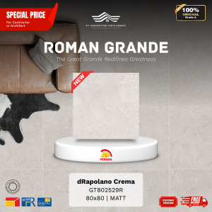 GRANDE AGT802529R dRapolano Crema 80×80 [GRADE A]