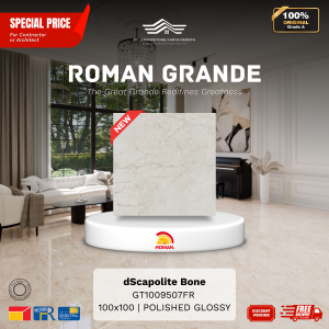 GRANDE AGT1009507FR dScapolite Bone 100×100 [GRADE A]