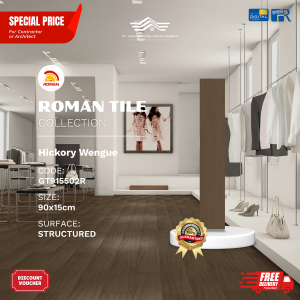 ROMAN WOOD MOOD AGT915502R Hickory Wengue 90×15 [GRADE A]