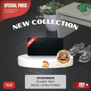 ROMAN STONE MOOD AGT635108CR Ecuador Nero 60×30 [GRADE A]