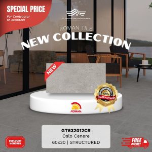 ROMAN STONE MOOD AGT632012CR Oslo Cenere 60×30 [GRADE A]