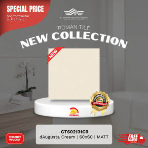 ROMAN STONE MOOD AGT602131CR dAugusta Cream 60×60 [GRADE A]