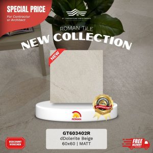 ROMAN STONE MOOD AGT603402R dDolerite Beige 60×60 [GRADE A]