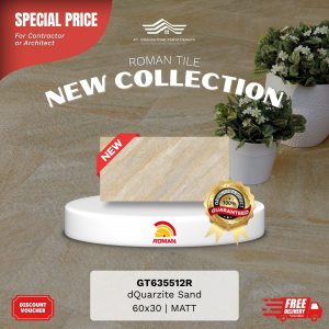 ROMAN STONE MOOD AGT635512R dQuarzite Sand 60×30 [GRADE A]