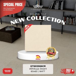 ROMAN STONE MOOD AGT602066CR dShibuya Desert 60×60 [GRADE A]
