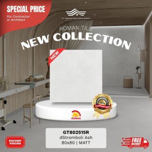 GRANITE XTRA AGT802515R dStromboli Ash 80×80 [GRADE A]