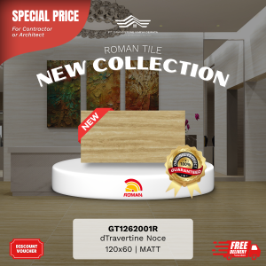 GRANITE XTRA AGT1262001R dTravertine Noce 120×60 [GRADE A]