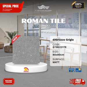 GRANITE XTRA AGT802217R dAbruzzo Grigio 80×80 [GRADE A]