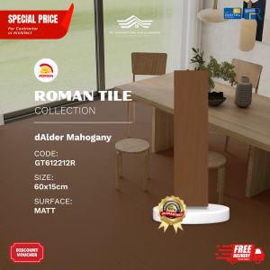 ROMAN WOOD MOOD AGT612212R dAlder Mahogany 60×15 [GRADE A]