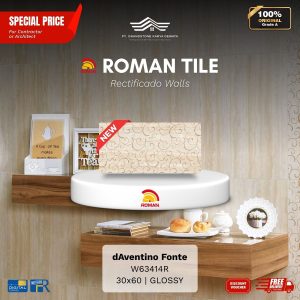 ROMAN RECTIFICADO WALL 1W63414R dAventino Fonte 30×60 [GRADE A]