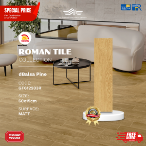 ROMAN WOOD MOOD AGT612203R dBalsa Pine 60×15 [GRADE A]