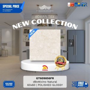 ROMAN GLOSS MOOD AGT609856FR dBotticino Natural 60×60 [GRADE A]