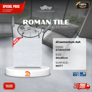 GRANITE XTRA AGT802213R dCaementum Ash 80×80 [GRADE A]