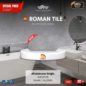 ROMAN RECTIFICADO WALL 1W63372R dCalatrava Grigio 30×60 [GRADE A]
