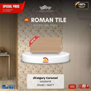 ROMAN RECTIFICADO WALL 1W63541R dCalgary Caramel 30×60 [GRADE A]