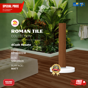 ROMAN WOOD MOOD AGT1222221R dCask Rosato 120×20 [GRADE A]