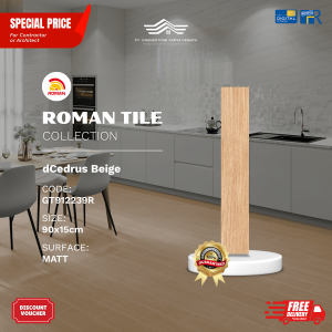 ROMAN WOOD MOOD AGT912239R dCedrus Beige 90×15 [GRADE A]