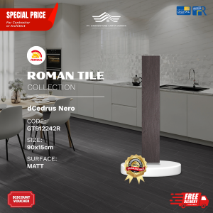 ROMAN WOOD MOOD AGT912242R dCedrus Nero 90×15 [GRADE A]