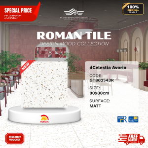 GRANITE XTRA AGT802543R dCelestia Avorio 80×80 [GRADE A]