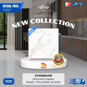 ROMAN GLOSS MOOD AGT609854FR dCervinia Classic 60×60 [GRADE A]