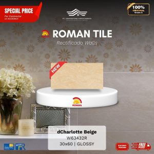 ROMAN RECTIFICADO WALL 1W63432R dCharlotte Beige 30×60 [GRADE A]