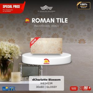 ROMAN RECTIFICADO WALL 1W63423R dCharlotte Blossom 30×60 [GRADE A]