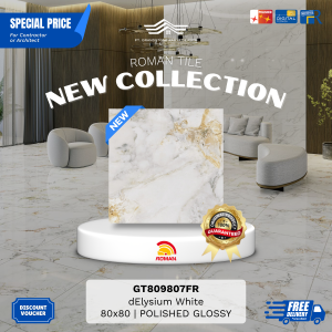 GRANITE XTRA AGT809807FR dElysium White 80×80 [GRADE A]