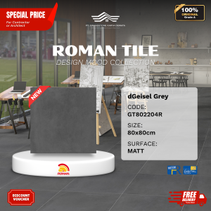 GRANITE XTRA AGT802204R dGeisel Grey 80×80 [GRADE A]