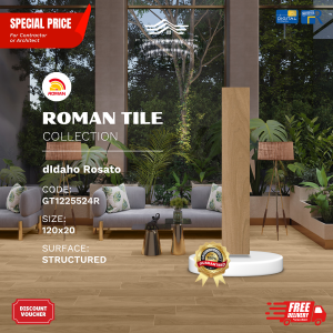 ROMAN WOOD MOOD AGT1225524R dIdaho Rosato 120×20 [GRADE A]