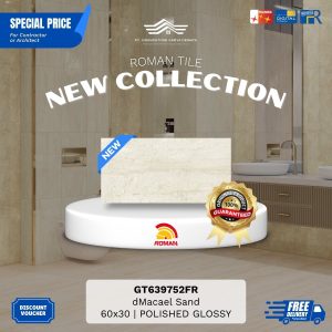 ROMAN GLOSS MOOD AGT639752FR dMacael Sand 60×30 [GRADE A]
