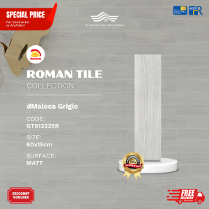 ROMAN WOOD MOOD AGT612225R dMaloca Grigio 60×15 [GRADE A]