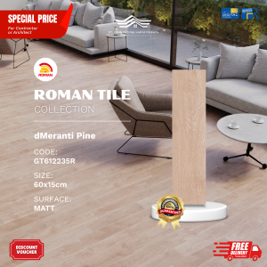 ROMAN WOOD MOOD AGT612235R dMeranti Pine 60×15 [GRADE A]