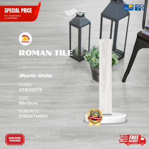 ROMAN WOOD MOOD AGT915527R dNorth White 90×15 [GRADE A]