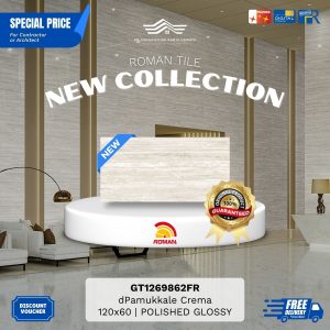 GRANITE XTRA AGT1269862FR dPamukkale Crema 120×60 [GRADE A]