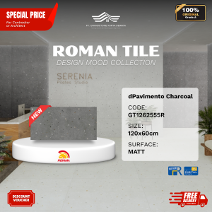 GRANITE XTRA AGT1262555R dPavimento Charcoal 120×60 [GRADE A]