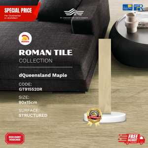 ROMAN WOOD MOOD AGT915520R dQueensland Maple 90×15 [GRADE A]