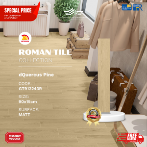 ROMAN WOOD MOOD AGT912243R dQuercus Pine 90×15 [GRADE A]