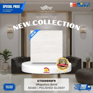 ROMAN GLOSS MOOD AGT609898FR dRapolino Bone 60×60 [GRADE A]