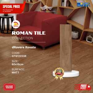 ROMAN WOOD MOOD AGT612223R dRovere Rosato 60×15 [GRADE A]