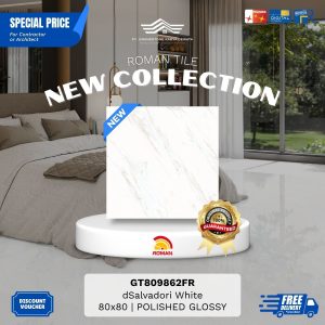 GRANITE XTRA AGT809862FR dSalvadori White 80×80 [GRADE A]