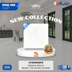 GRANITE XTRA AGT809808FR dSelene Bianco 80×80 [GRADE A]