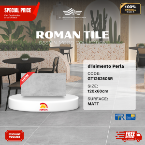 GRANITE XTRA AGT1262505R dTsimento Perla 120×60 [GRADE A]